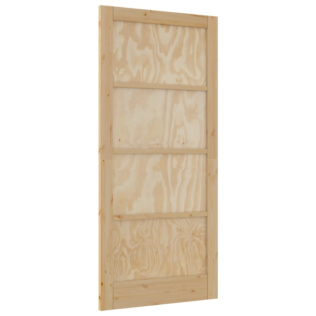 Porta Interna Naturale 93 x 202 cm Legno compensato