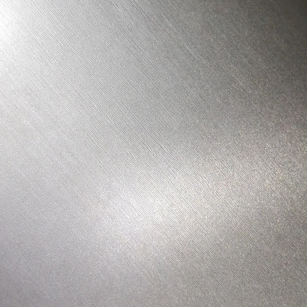 ARGENTO SPAZZOLATO - Pellicola decorativa adesiva larga base 122cm Misura: 122x500 cm