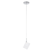 Lampada a sospensione Italux Zen cromo Ø12cm G9 28W