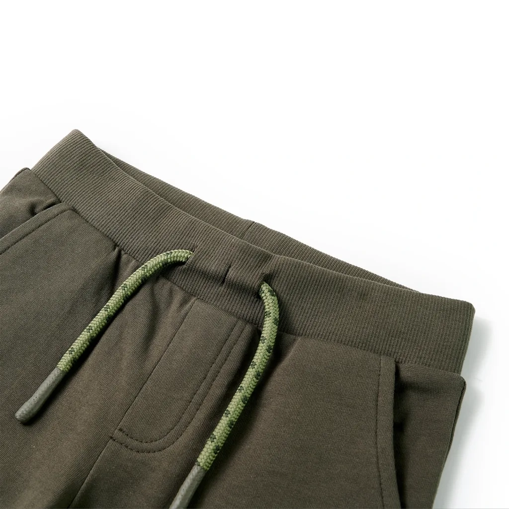 Pantaloncini per Bambini con Coulisse Cachi Scuro 140 CFW3201039