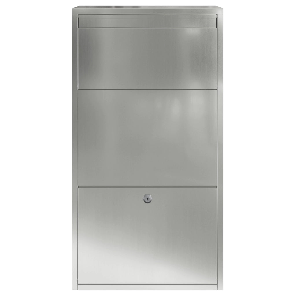Cassettina per Pacchi 44x22x82 cm Acciaio Zincato