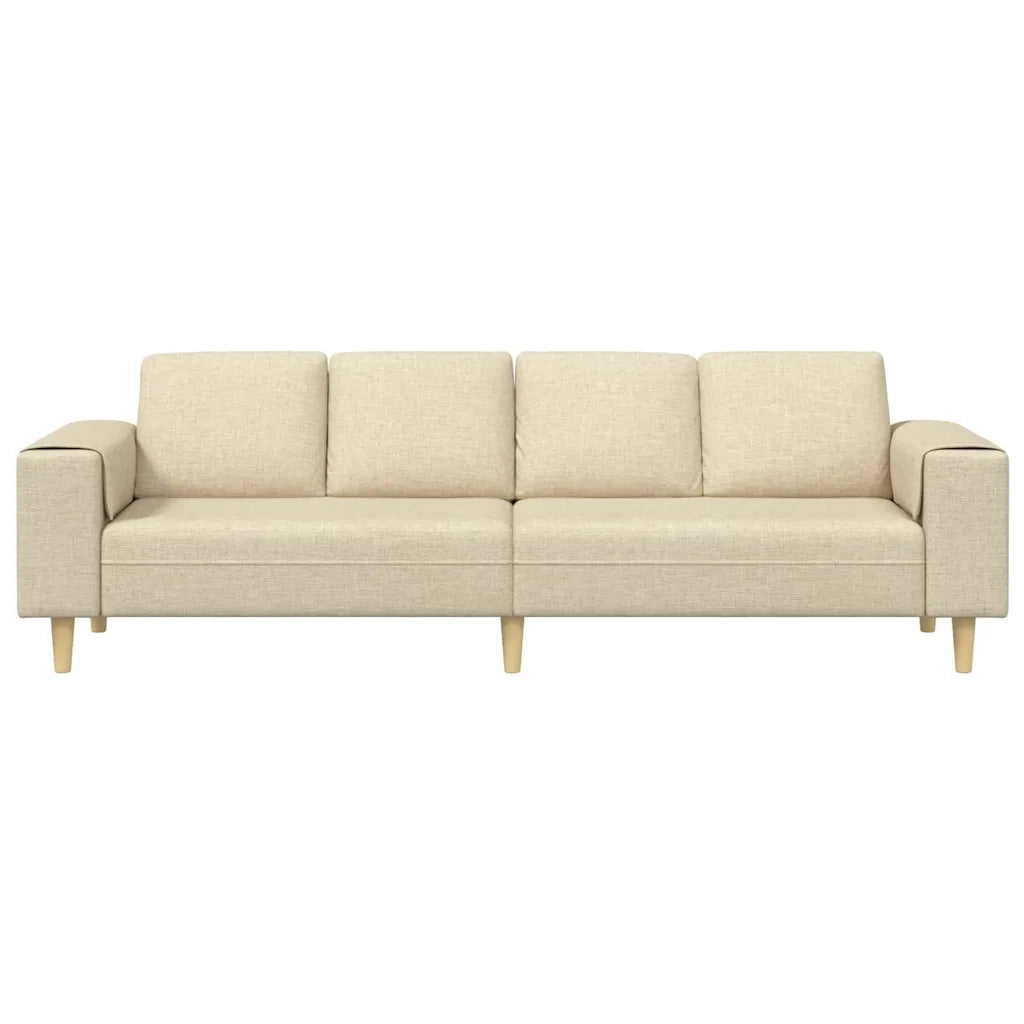 Set di divani Crema Tessuto
