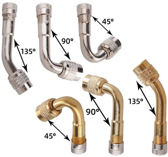 Accessori di equilibrio per auto, valvole di sfogo, tubo di allungamento gonfiabile, estensore gonfiabile per bicicletta, valvola di sfogo per auto, 6 pezzi