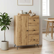 Credenza con cassetto Rovere Artigianale 66 x 34,5 x 90 cm 895554