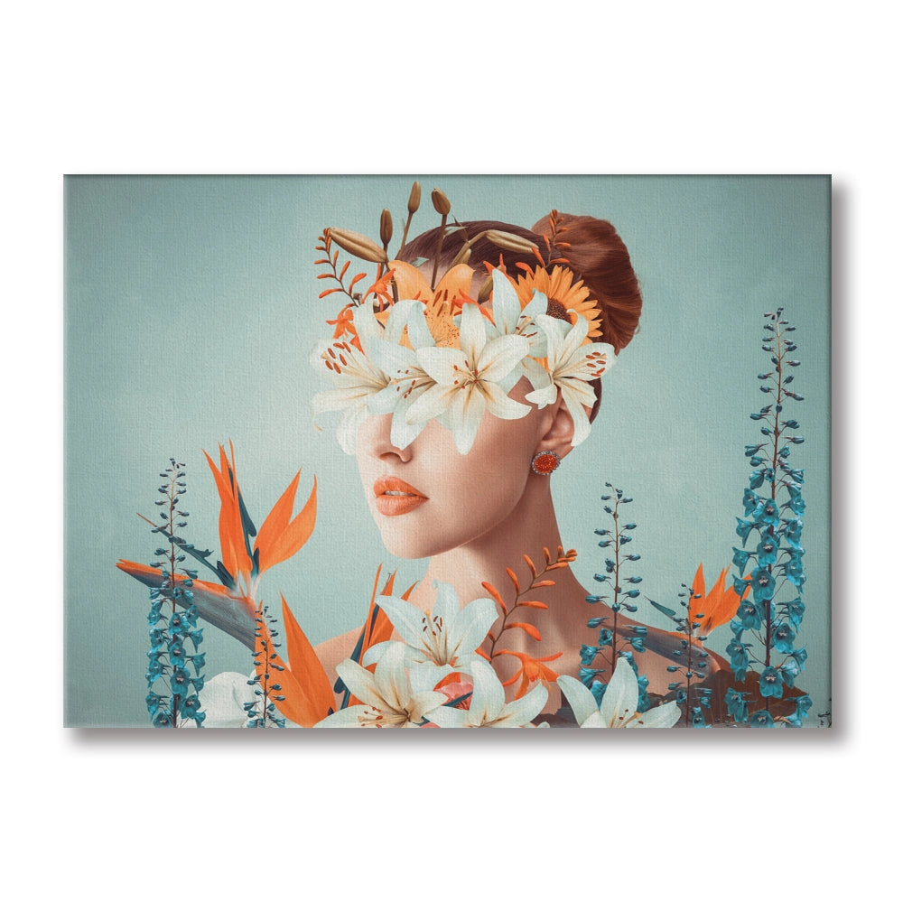 Spring Coming -  Quadro Canvas Contemporaneo su telaio in legno Misura: 70X50 cm