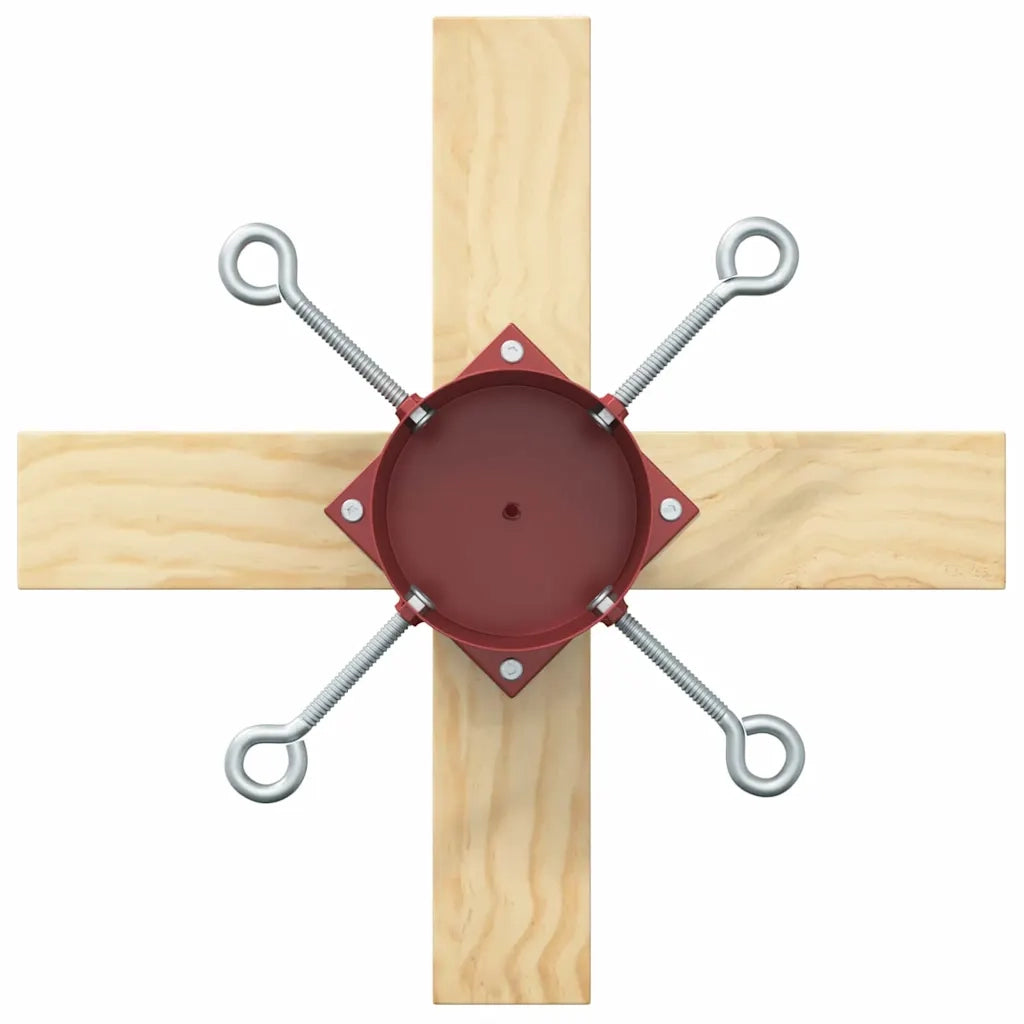 Supporto per Albero di Natale 1.73 Rosso 50 x 50 x 16 cm CFW5394150