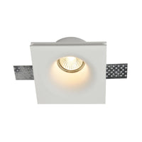 Faretto da incasso Downlight in Gesso Gyps Modern Bianco