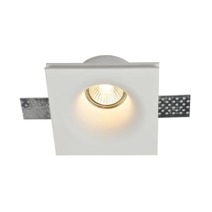 Faretto da incasso Downlight in Gesso Gyps Modern Bianco