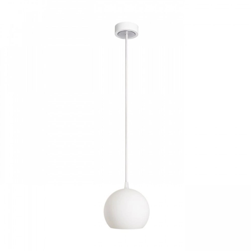 Lampadario COPA a sospensione vetro opalino 230V E27 28W
