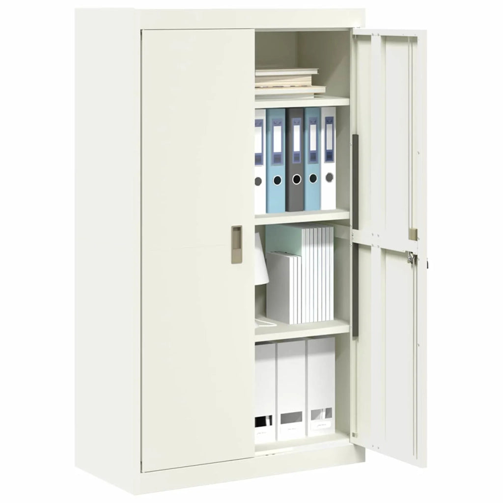 Armadio Bianco 80 x 40 x 140 cm Acciaio