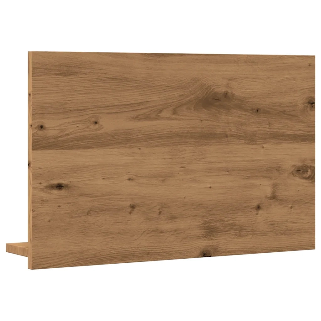 vidaXL Mobile Bagno Specchio Rovere Artigianale 60x11x37 cm Truciolato