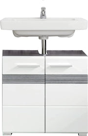 Cassa sottocoppa da bagno - Cassetto da bagno - Cassa sottocoppa - Sottocassa - 60 x 56 x 34 cm