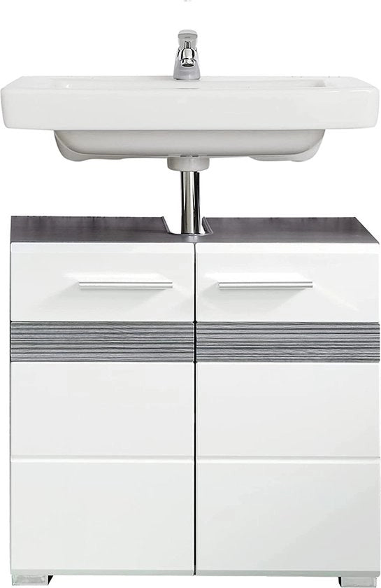 Cassa sottocoppa da bagno - Cassetto da bagno - Cassa sottocoppa - Sottocassa - 60 x 56 x 34 cm