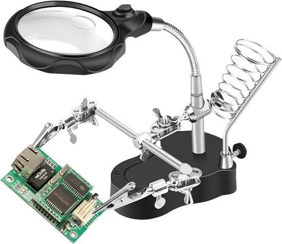 Lozione per circuiti con illuminazione per riparazione di elettronica