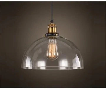 Lampada Da Soffitto Pensile Di Vetro Verto C