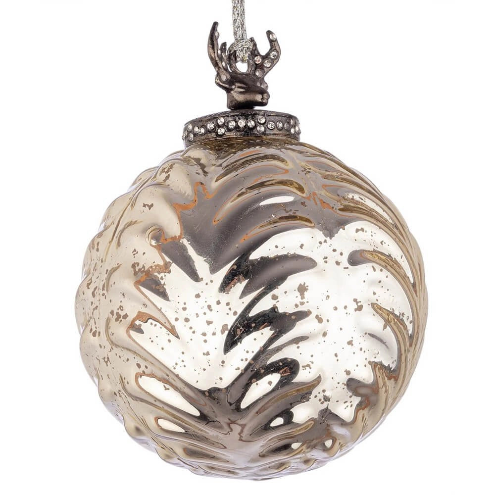 Sfera Decorum Oro D100mm (12 Pezzi)