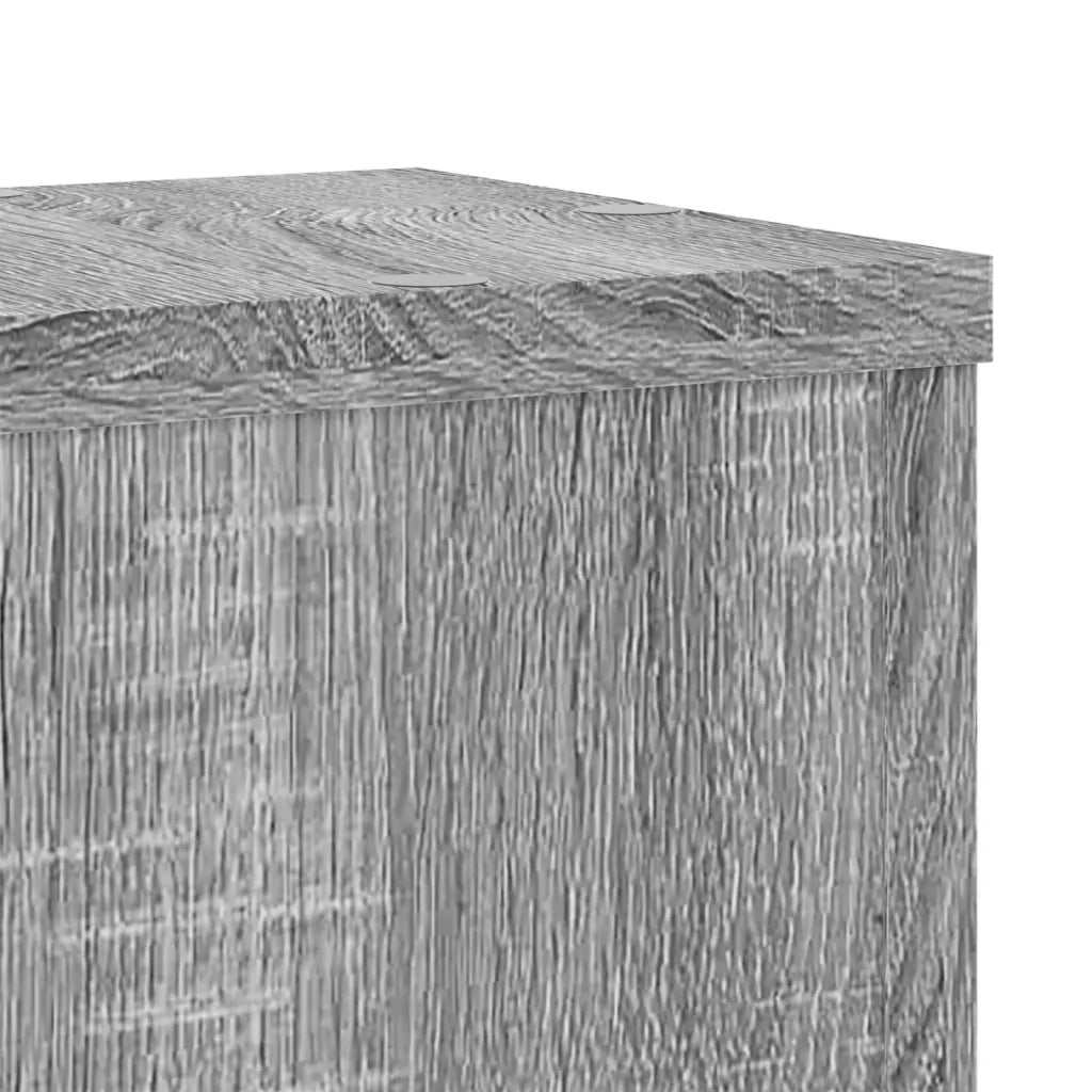 Supporti per piante | Sostegno per piante 2 pz Grigio 17x17x60 cm in Multistrato