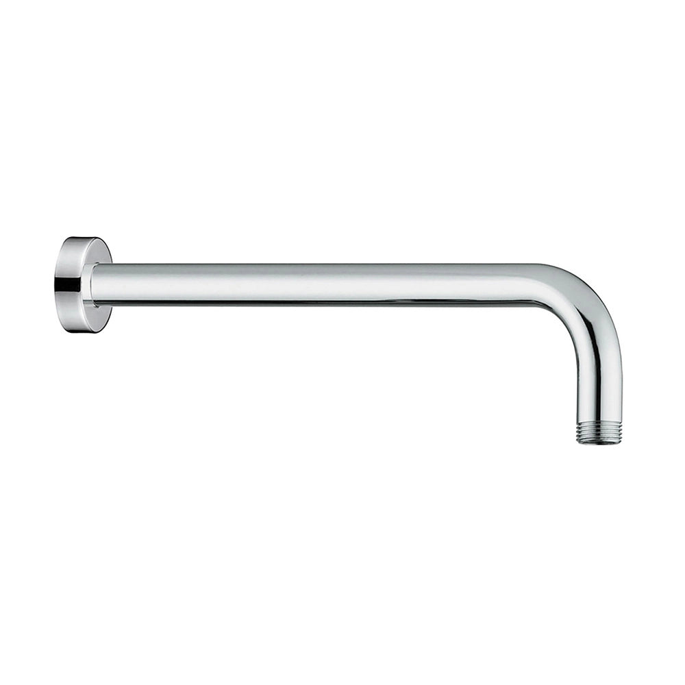Set Soffione doccia Ø 20 cm e braccio di 35 cm in finitura cromo anticalcare Hidra