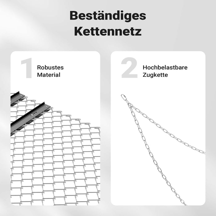 Rete livellatrice per quad trattorino 155x123,5x5,5 cm Erpice prato per livellare terreno