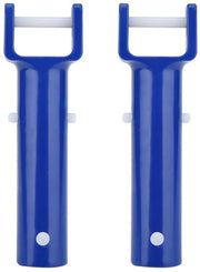 Manubrio per vasca da bagno a V - 2 pezzi - accessorio per vasca da bagno - clip manubrio - materiale ABS di alta qualità - installazione semplice - duraturo - manubrio per vasca da bagno