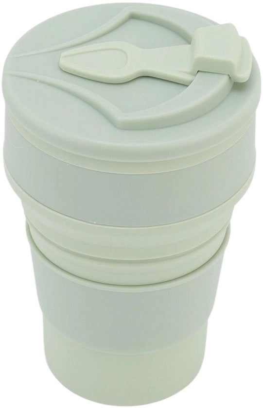 Bicchiere Opvouabile 500ml - Spazia Risparmia - Silicone - Resistente a Temperatura Alta - Materiale Sicuro - Leggero - Bicchiere da Viaggio
