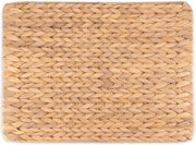 Tavoliere di giacinto d'acqua - rattan, tavoliere in set da 4 - lavabile 43cm x 32cm - Tavoliere rettangolari