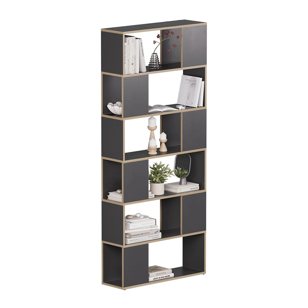 Vicco Divisorio per ambienti Antracite/quercia 80 x 186 cm
