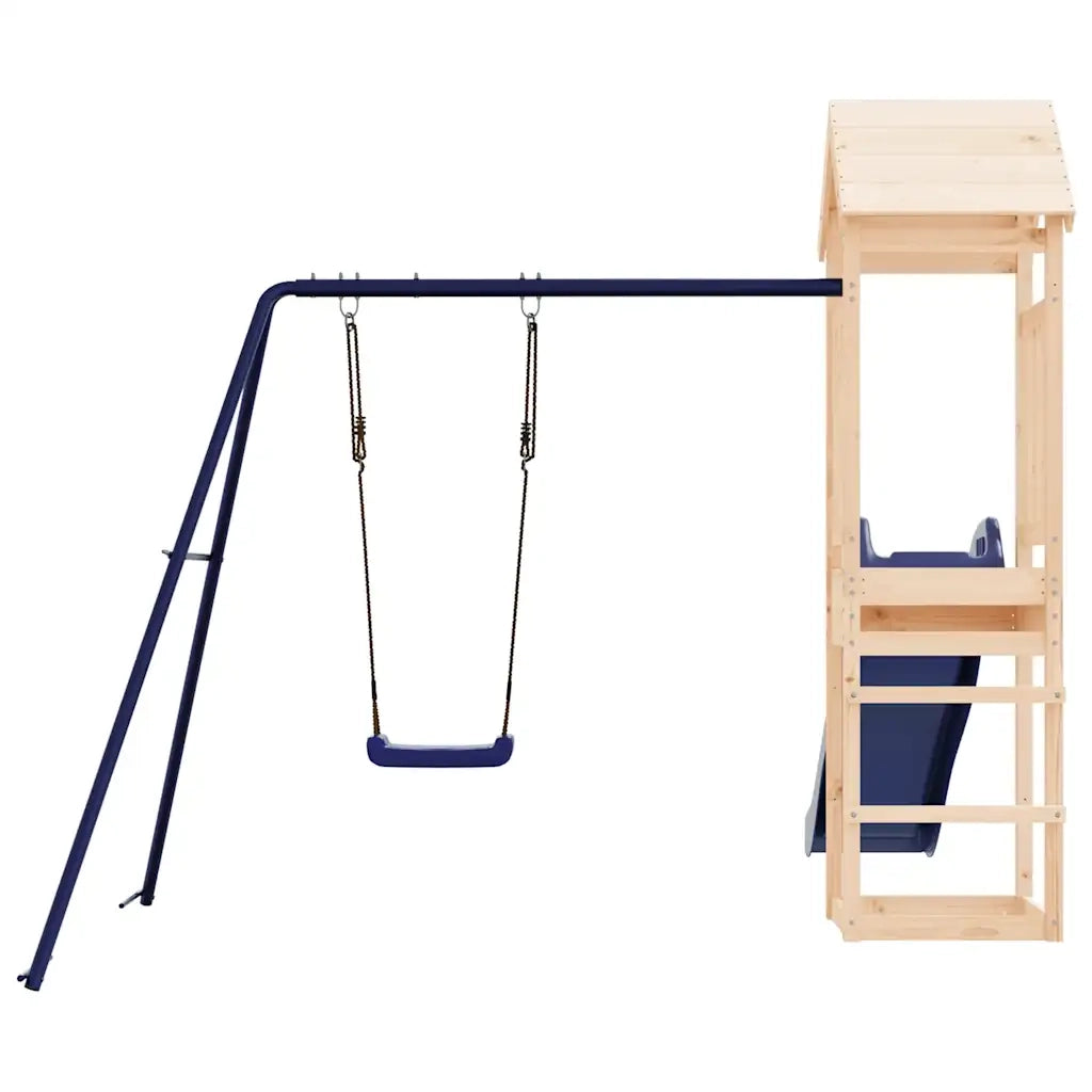 Set da Gioco da Esterno in Legno Massello di Pino 3155819