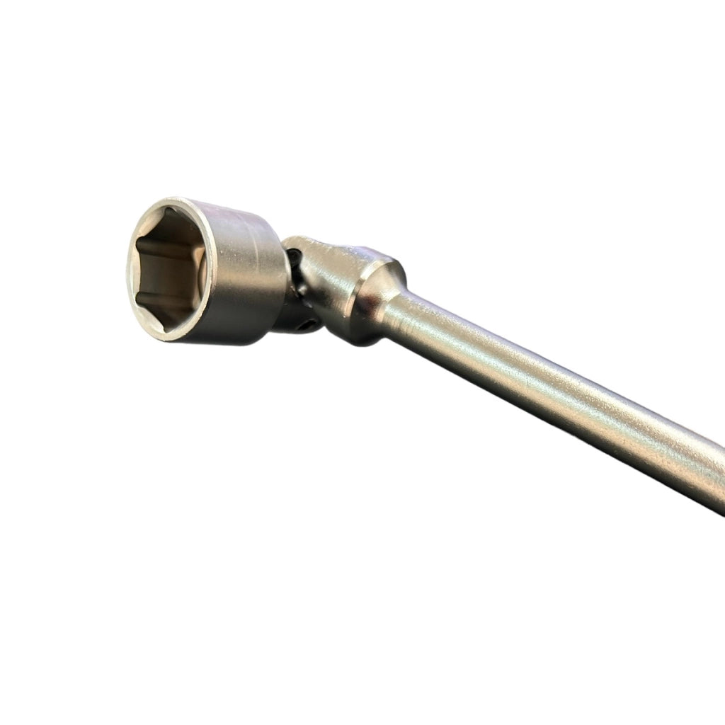 SERIE CHIAVI A T DOPPIO SNODO 7 CHIAVE LUNGHE 8 10 12 13 14 17 19 MM SNODATE