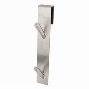 Trade Shop - Gancio Doppio Per Porta Box Doccia Per Appendere Asciugamani Bagno 4x18 Cm 87766 -