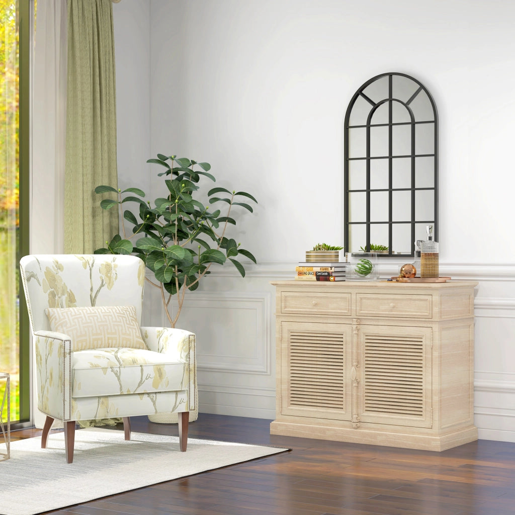 Specchio da parete, specchio per armadio, 110 x 62 cm, specchio da corridoio con cornice in metallo, specchio da appendere, specchio da soggiorno per