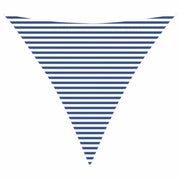 Vela Parasole | Telo Ombra | Vela da ombra solare Blu e Bianco 4,5 x 4,5 x 4,5 m