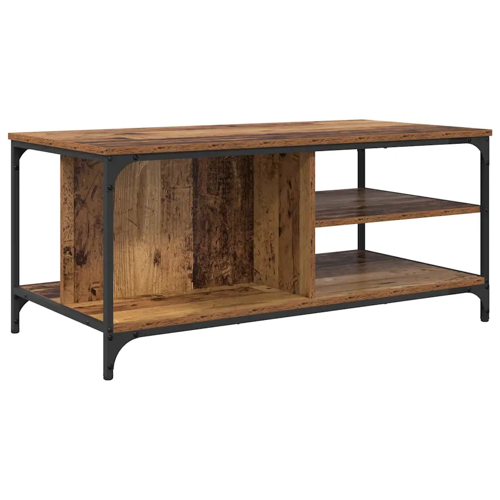 Tavolino da salotto Legno vecchio 100 x 50 x 45 cm