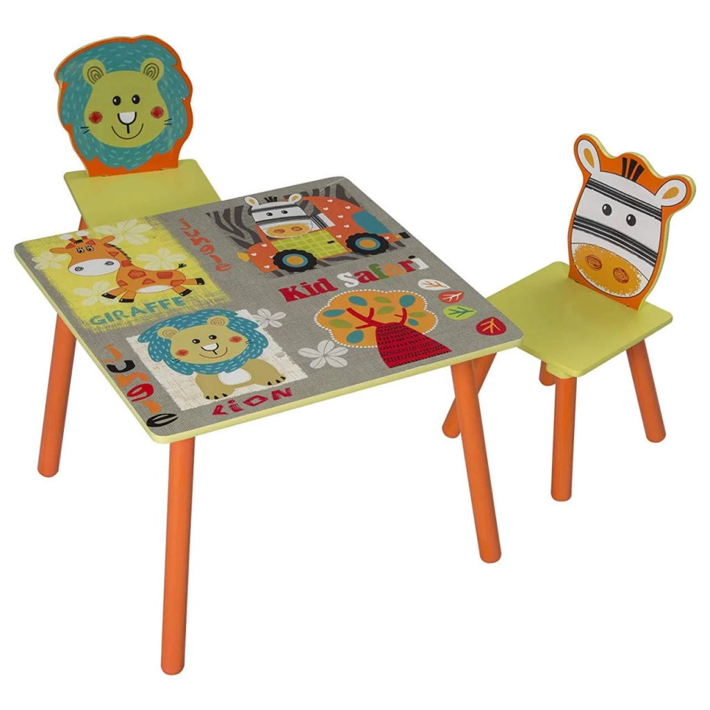 Gruppo seggiolino auto per bambini con 2 sedie a forma di animali della foresta 19_0000499