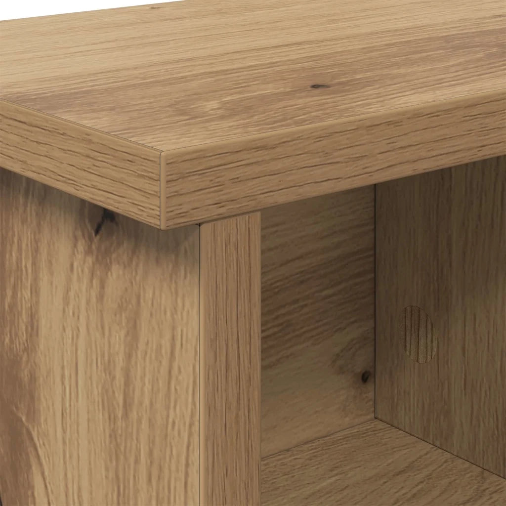 Appendiabiti a muro Rovere artigianale 100 x 16 x 26 cm 874330