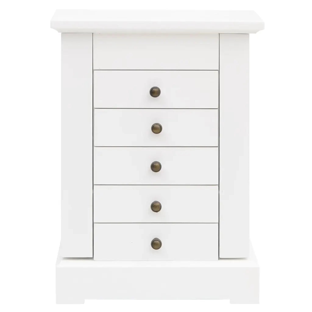 Armadietto per Gioielli con Specchio in MDF 25x13,5x34 cm