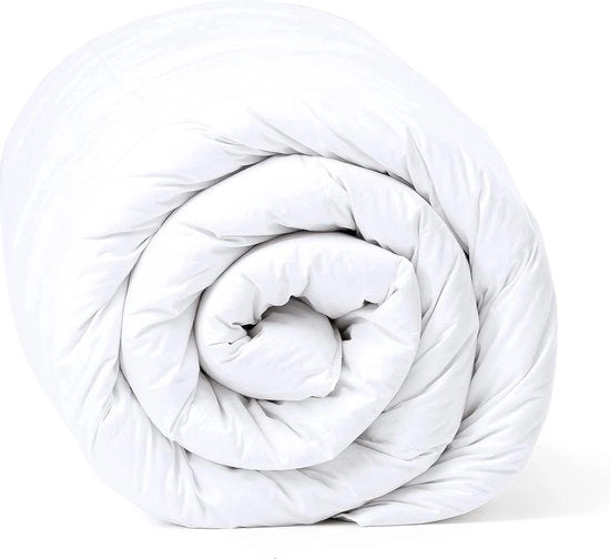 Duvet invernale coperta 200 x 140 cm - coperte da letto coperta da letto calda imbottita coperta bianca