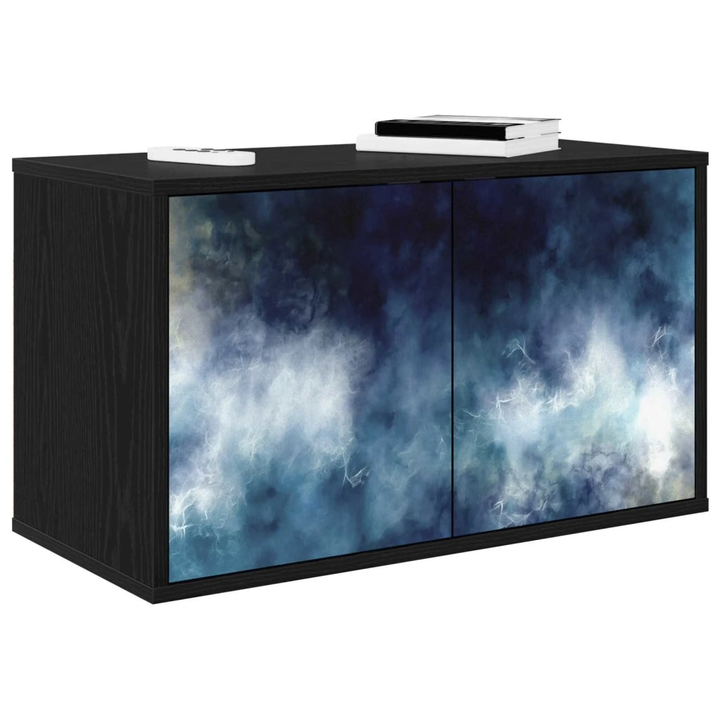 Mobile TV da Parete RAALTE 69 x 33 x 40 cm Rovere Nero 8007116