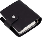 Agenda da viaggio in pelle morbida A9 vintage planner 120 pagine - chiusura con cerniera - portatile - regalo