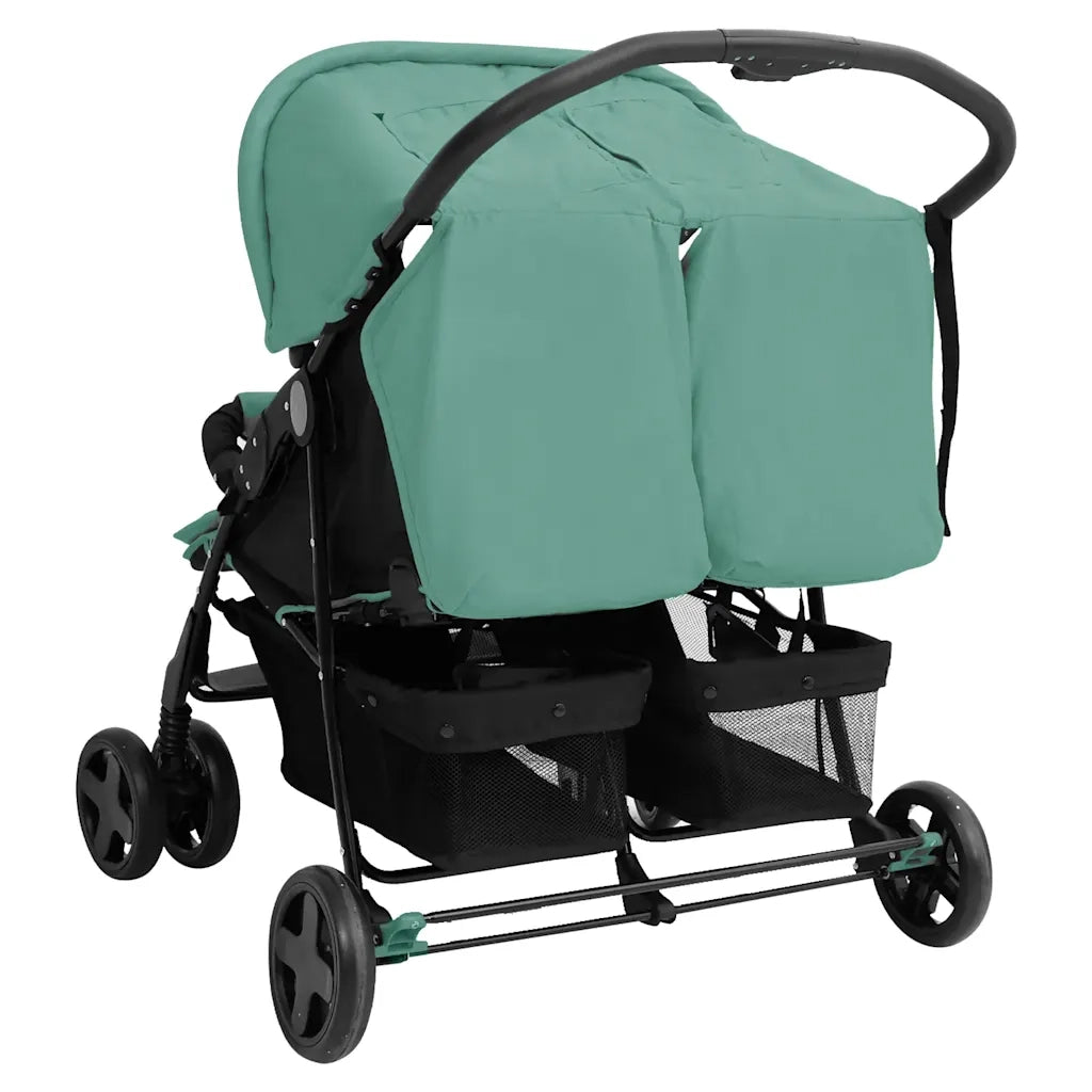 Passeggino Gemellare Verde in Acciaio CFW8975688