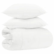 Set copripiumino invernale 3 pz Bianco Fibra di bambù 3432416