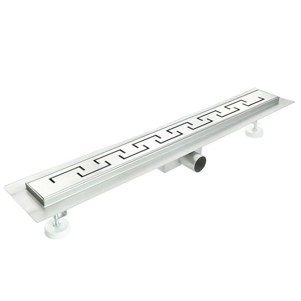Canalina di scarico doccia in acciaio inox 100 cm mod. Doric