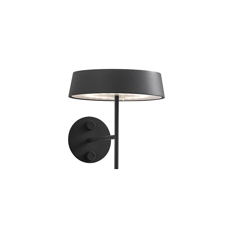 Inemuri Applique Portatile Antracite LED 2,2W 2700K IP54, Ricaricabile USB, Aggancio Magnetico, Dimmer Touch - Rossini Illuminazione