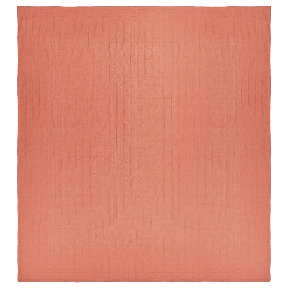 Copriletto decorativo in cotone rosso 200 x 220 cm biancheria da letto design classico camera da letto