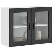 Pensile da Cucina con Porta in Vetro Porto Nero 854088