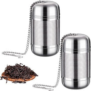 Set di tè in astuccio - acciaio inossidabile - set da 2