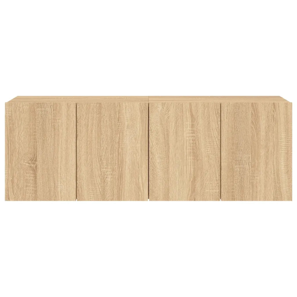 Mobili TV a Parete 2pz Rovere Sonoma 60x30x41 cm 836943