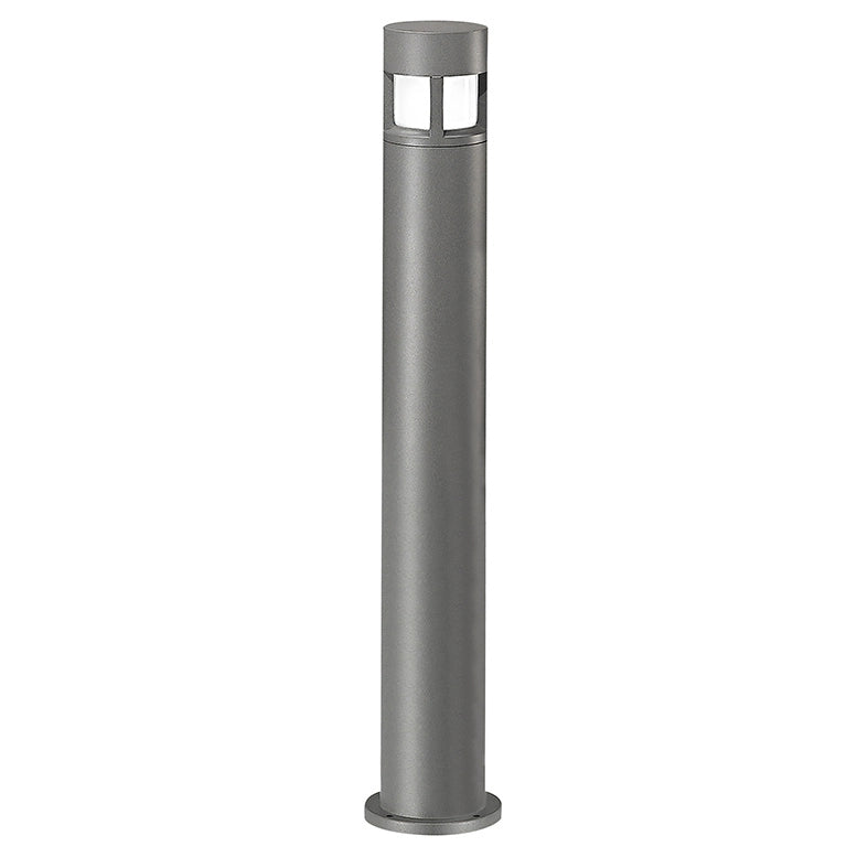 JULE - Paletto da terra per esterni 100cm, IP65, attacco E27, struttura in alluminio pressofuso, colore Antracite - Rossini Group