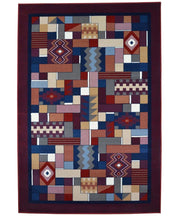 Tappeto ROYAL GAMMA 2064 ROSSO cm.140x210 arredo salotto disegno moderno geometrico arredo casa