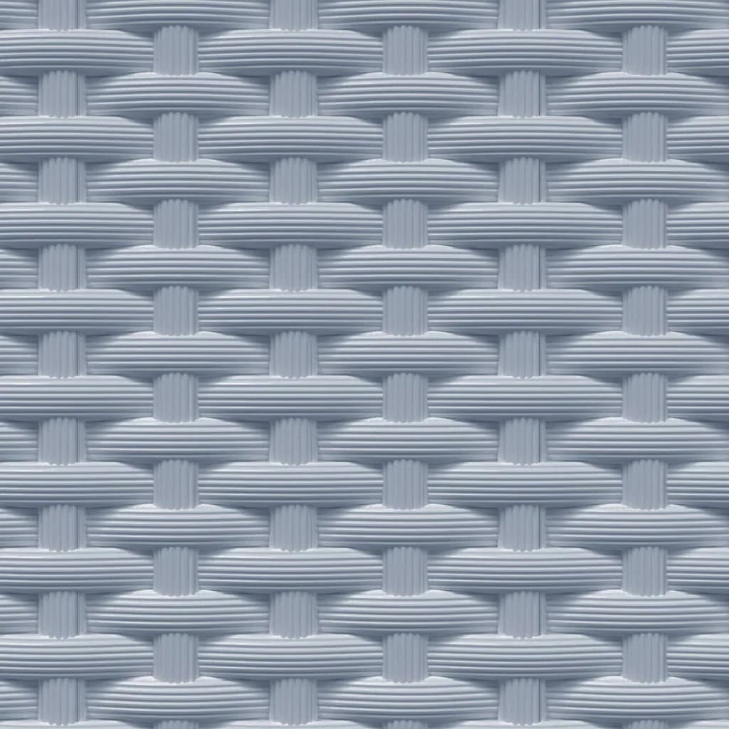 Fioriera rialzata per piante fiori giardino terrazze set da 2 trasparente 30 x 30 x 37 cm polipropilene grigio 02_0039069
